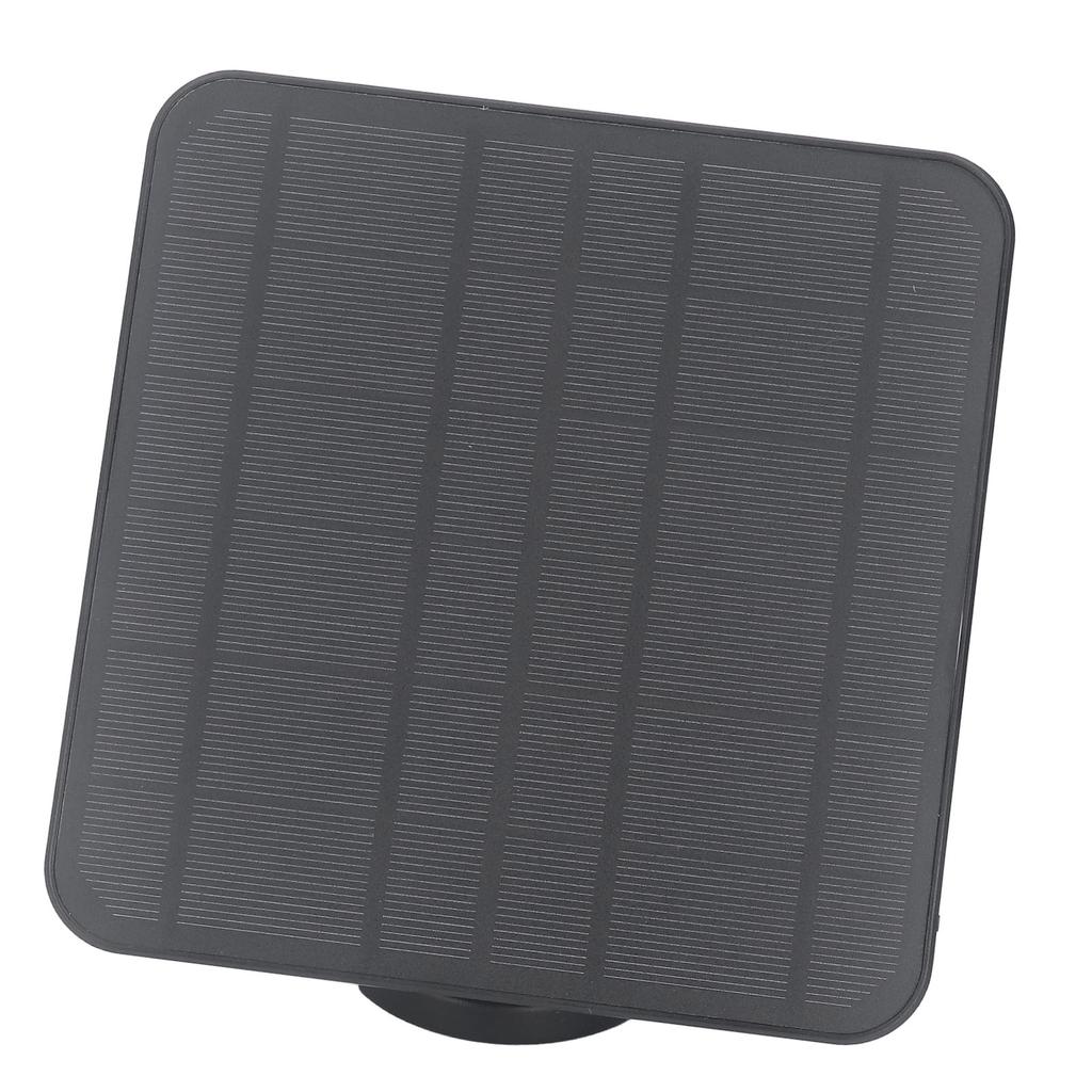 Solarpanel für Ring Kamera 12W Schnellladung IP65 Wasserdicht Verstellbar Wandmontiertes Solarpanel für für Ring