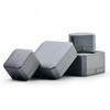 Light Luxury Leather Jewelry Box Light Gray Octagonal Jewelry Packaging Box