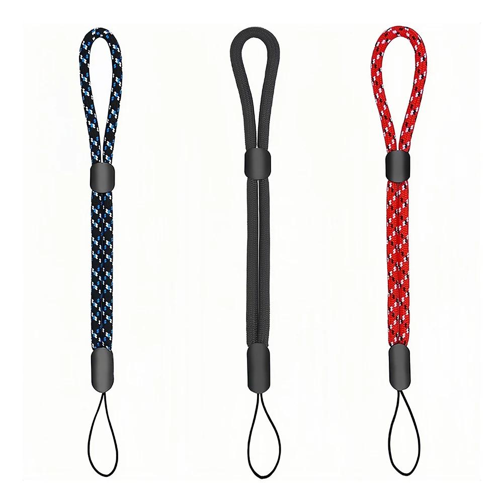 5PCS 12-45cm Mobile Phone Case Strap USB Key Short Lanyard Adjustable Hand Straps Anti-lost Wrist Rope for Keychain Phone Camera