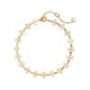 Elegantes Exquisites Glänzendes Messing Armband Unisex Armbänder Gold 168071-720
