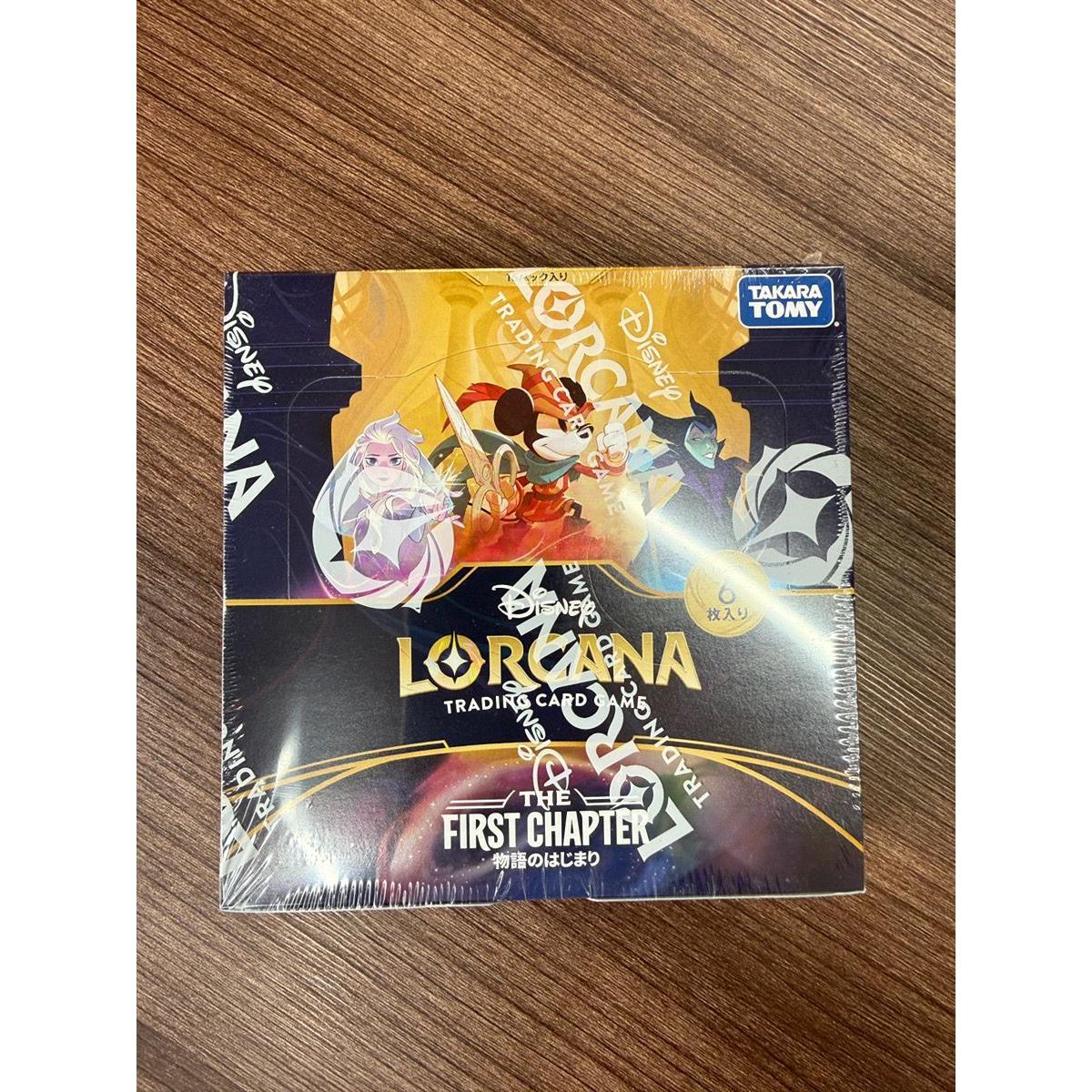Used [Shrink Included] Disney Lorcana The Beginning of the Story 1 Box