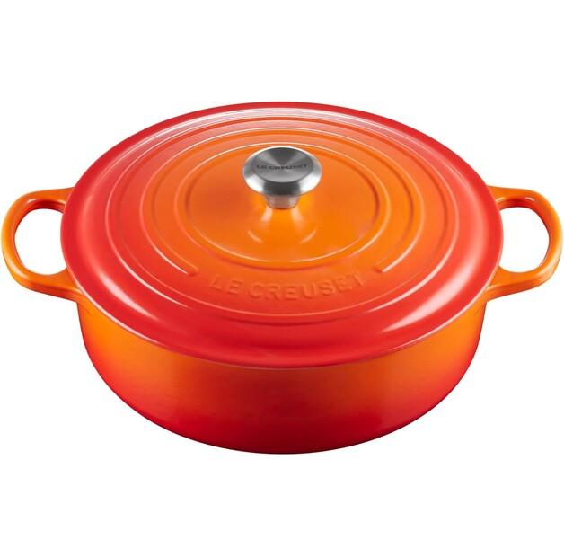 Жаровня Le Creuset Signature Gourmet круглая 30 см духовка красная 6,2 л (21179300902430)