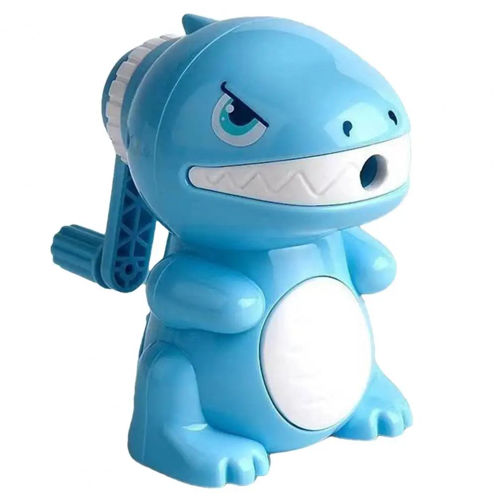 New Classroom School Supplies Dinosaur Pencil Sharpener Cartoon Manual Colored Pencils Sharpener Small Learning Tool Stationery