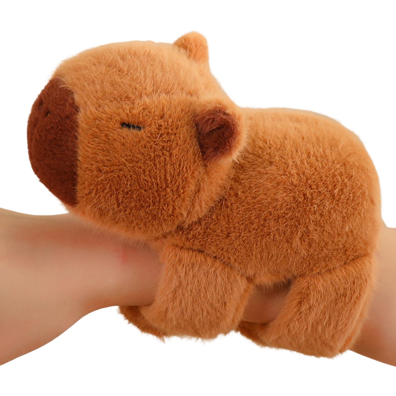 

Милый Искусственный Имитированный Животный Папа Круглый Колпак Капибара Панда Слэп-браслеты Наручный браслет Для Мужчин и Женщин Прекрасный Детский Подарок