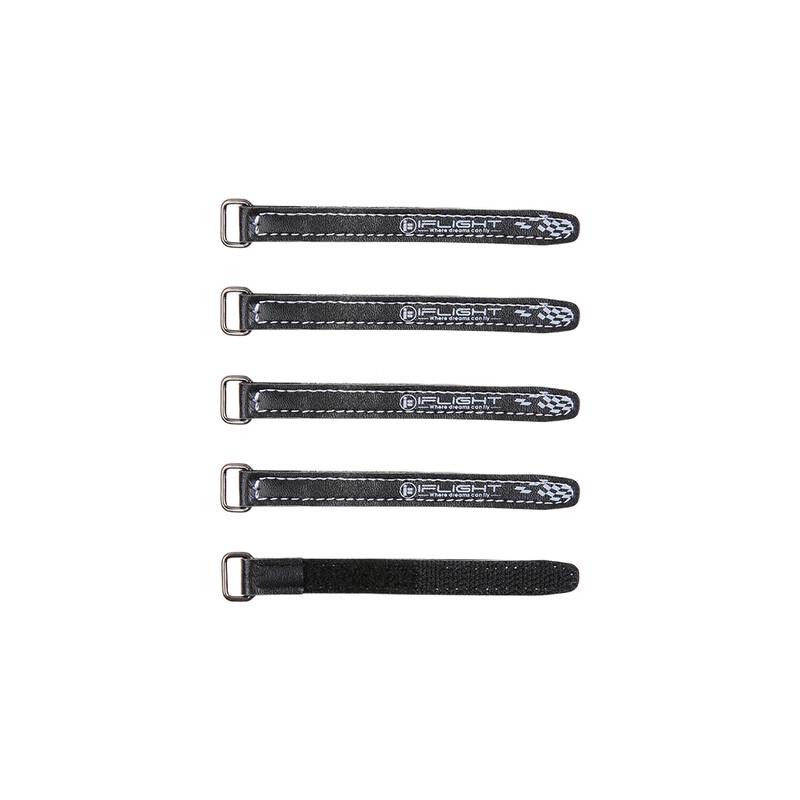 Cinghie per Batteria in Pelle Ultra-Fibra iFlight per Droni FPV (5-Pack)
