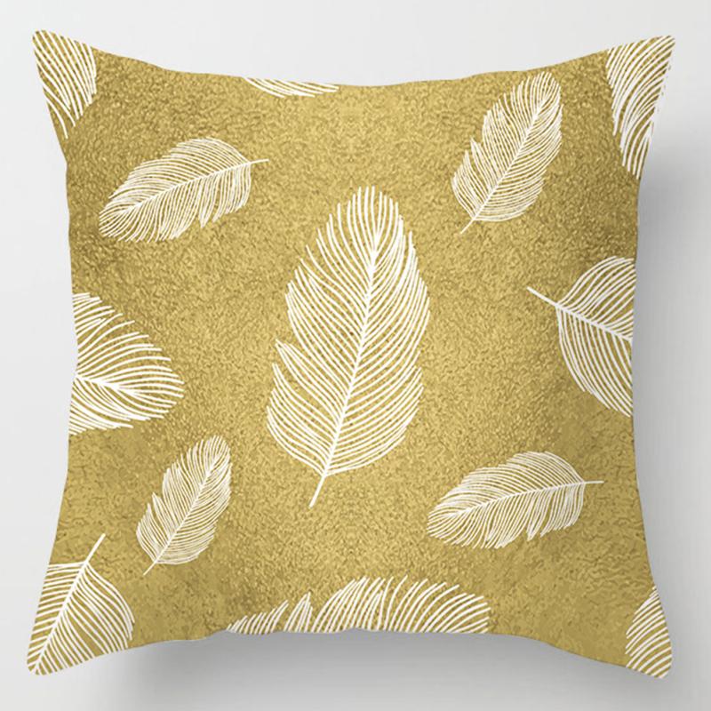 Pillowcase Modern Geometric Style Colored Pattern Square Sofa Cushion Cover 45x45cm