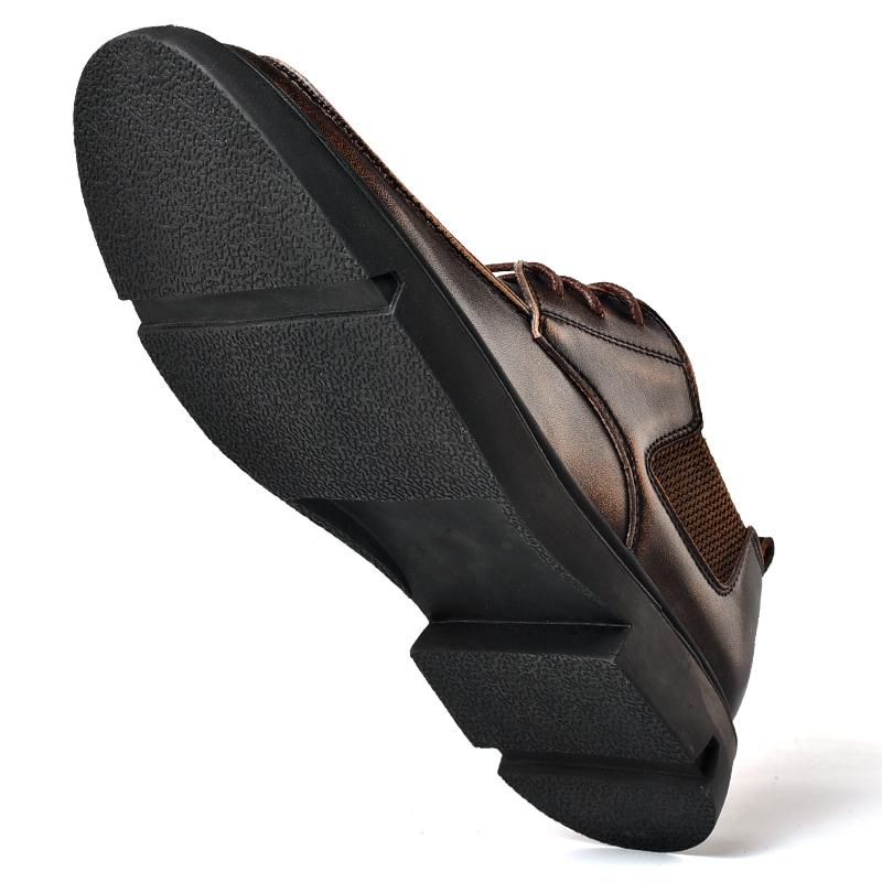 Zapatos Casuales de Piel para Hombre Derbyes