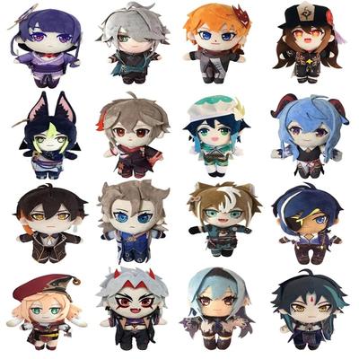 Παιχνίδι Genshin Impact Arataki Itto Hu Tao XIAO Zhongli Morax Kamisato Ayato Tartaglia Klee Barbatos βελούδινα μαξιλάρια κούκλας Παιδικά δώρο