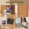 All-Metal Rotatable & Height Adjustable Laptop Stand