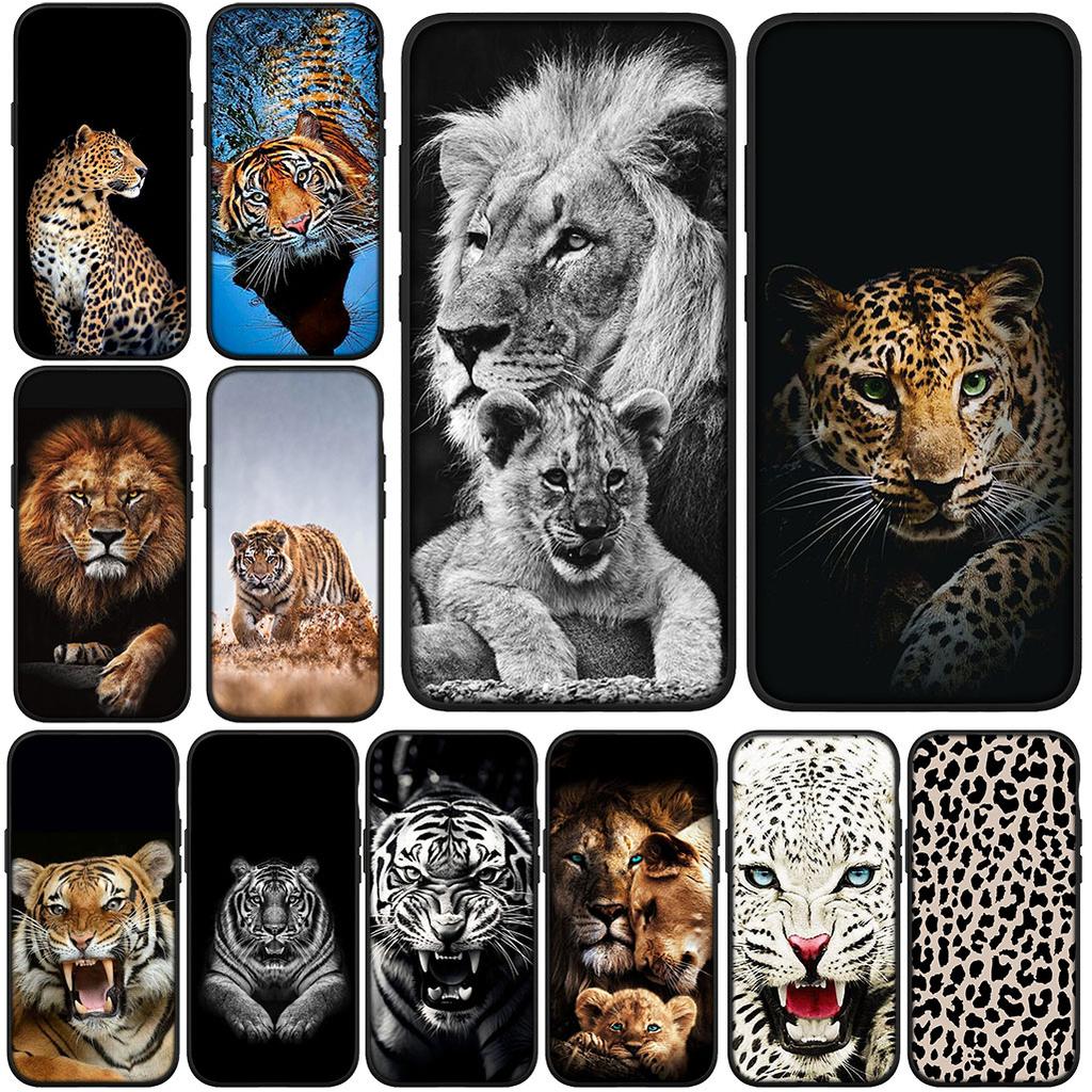 Protective Cover Lion Art Leopard Tiger for Motorola Moto Edge 70 60 Fusion NEO Pro G Stylus G56 G96 G52 G04 G05 Phone Case
