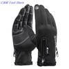 1 Pair Outdoor Winter Gloves Waterproof Moto Thermal Fleece Lined Resistant Touch Screen Non-slip Motorbike Riding
