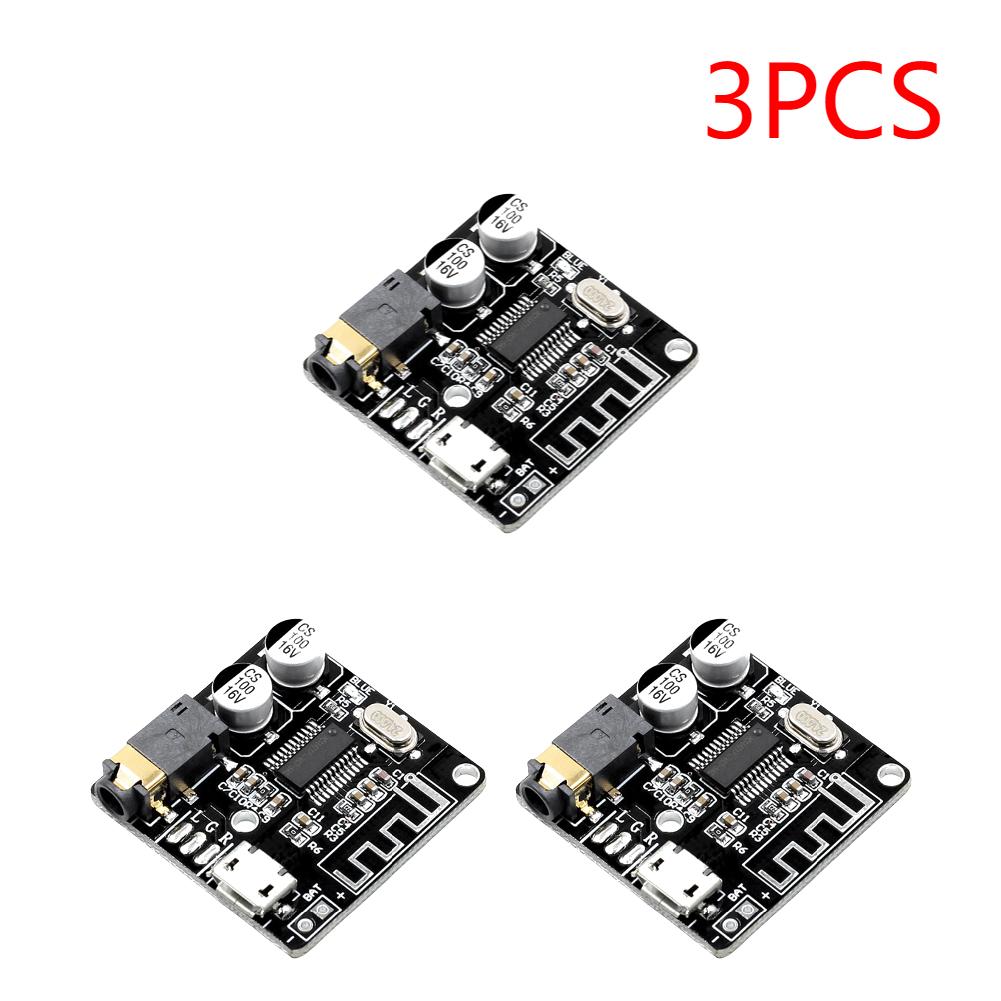 1-5pcs VHM-314 Wireless Stereo Music Module Audio Aux Bluetooth-Compatible 4.1/5.0 MP3 Decoding Player Board Micro USB 5V Power