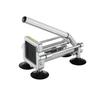 VEVOR French Fry Cutter, Potato Slicer with 1/2-Inch and 3/8-Inch Stainless Steel Blades, Manual Potato Cutter Chopper with Suction Cups