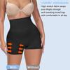 High Waisted Body Shaper Boyshorts Tummy Control Waist Slimming and Back Smoothing Shapewear With Anti-Slip Strip On Waist for Women