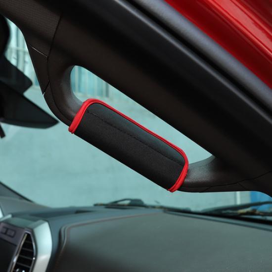 2xNon-slip Roof Top Roll Bar Grab Handle Protector Cover for Ford F-150 15-