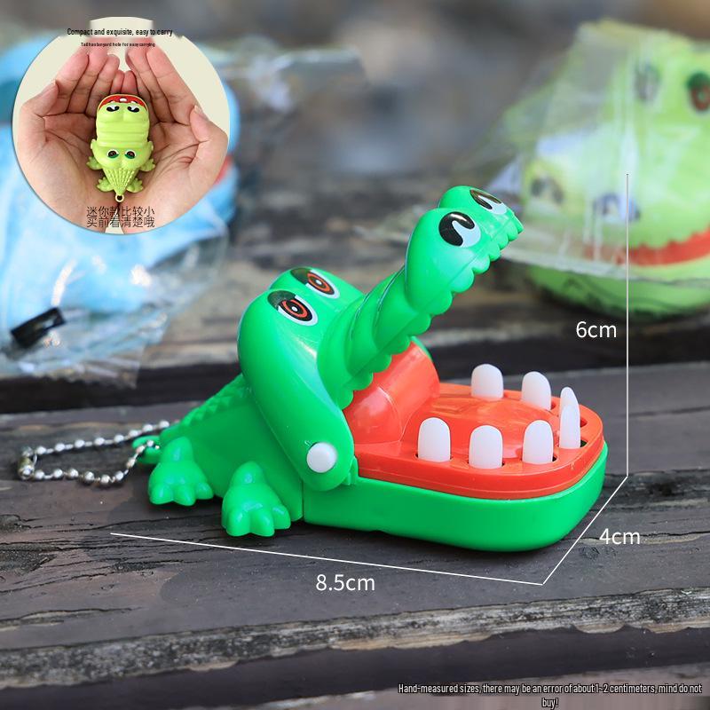 Kid's Finger-Biting Crocodile Gag Toy - Fun Stress Relief & Parent-Child Interaction