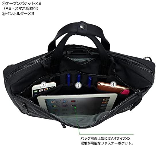 Yoshida Interactive Briefcase Business Bag [Porter] & Co. 2-Way 536-17049 (BLACK)