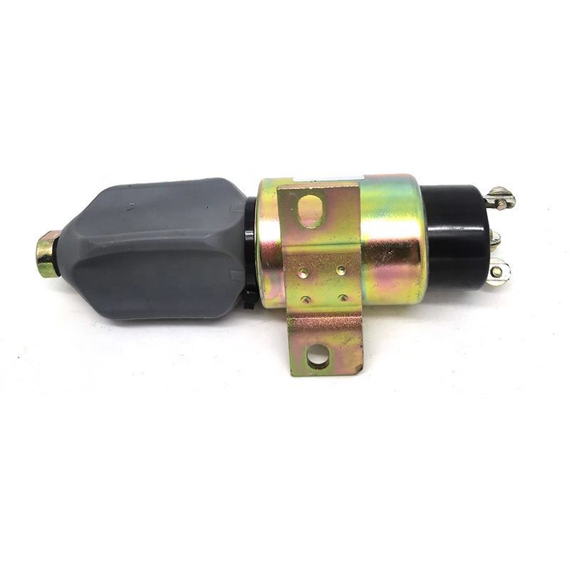 Diesel Engine Fuel Shutoff Stop Solenoid Fits Cummins OEM 3864274,1751-2467UIBIS5A, SA-3766T, 1700-2536, SA-3933-24