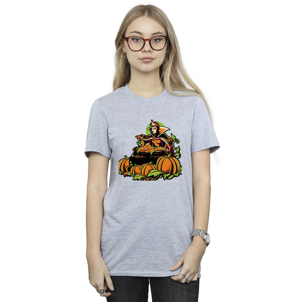 Disney Damski/Damski T-shirt na Halloween z motywem złej królowej i złoczyńców