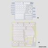 Food Grade Silicone Gasket Assortment Kits Flat Hose O-Rings Sealing Gasket  for Seal Plumbing Faucet Hose Enduring
