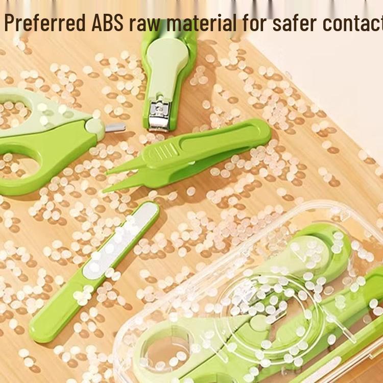 Safe Anti-Pinch Newborn Baby Nail Clippers Set