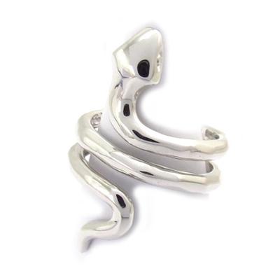 Silver 'Mythical Snake' Ring