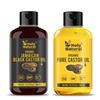 Combo of Organic Jamaican Black Castor Oil & Organic Castor Oil 300ml EACH