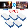 6Pcs Wool Felt Car Oil Film Sponge Cleaning Eraser Wear-resistant Oil Film Cleaning Sponge Durable Wiper Polishing Sponges