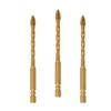 Ceramic Twist Glass Drill Bit, Triangular Hole Opener for Concrete, Tile, and Wall Drilling