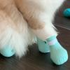 Ensemble Pieds de Chat Fournitures de Bain Lavage Anti-Griffures Coupe Ongles Bain Anti-Griffures Morsure Lavage Chaussures Protecteurs de Pattes d'Animaux Bottes