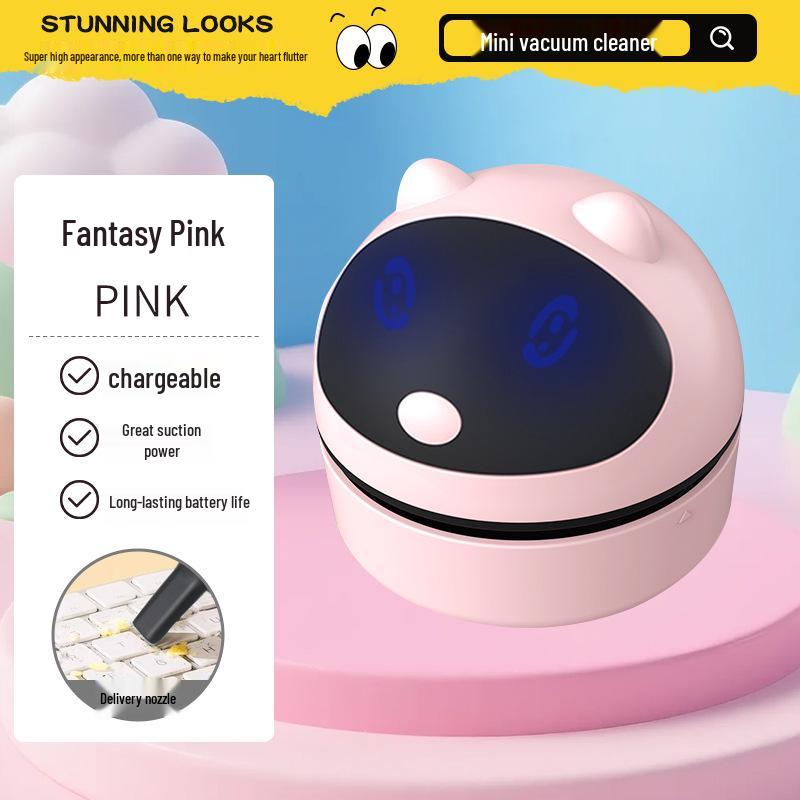 

USB Portable Electric Desktop Vacuum Cleaner for Eraser Crumbs and Dust