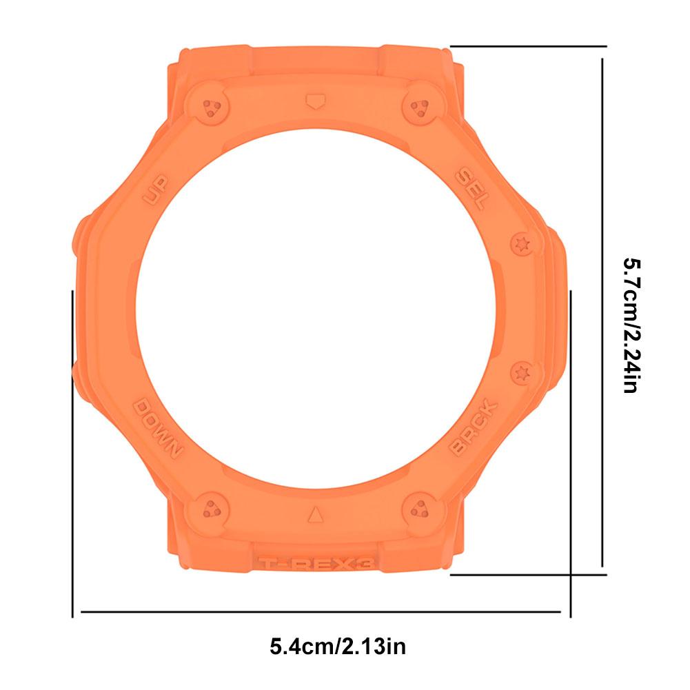 TPU Hollow Case for Amazfit T-REX3 Anti-Scratch Protective Shell Easy Access Bumper Designed for Daily Use