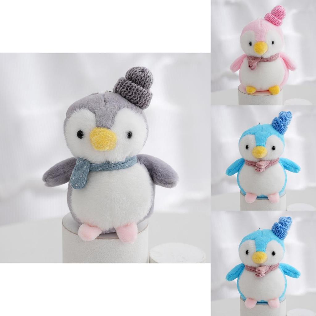 Adorable Plush Penguin Keychain Backpack Accessory Soft Stuffed Animal Toy 12cm