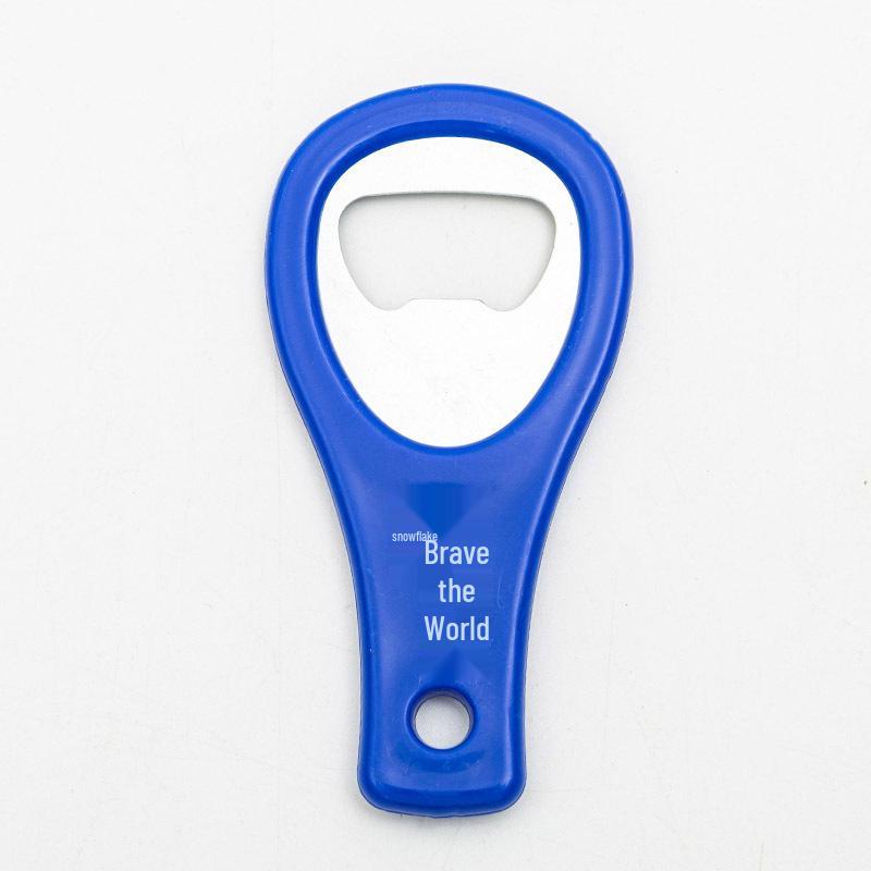 

Настраиваемая теннисная ракетка-открывалка для пивных бутылок для ночных рынков и мероприятий общественного питания синий