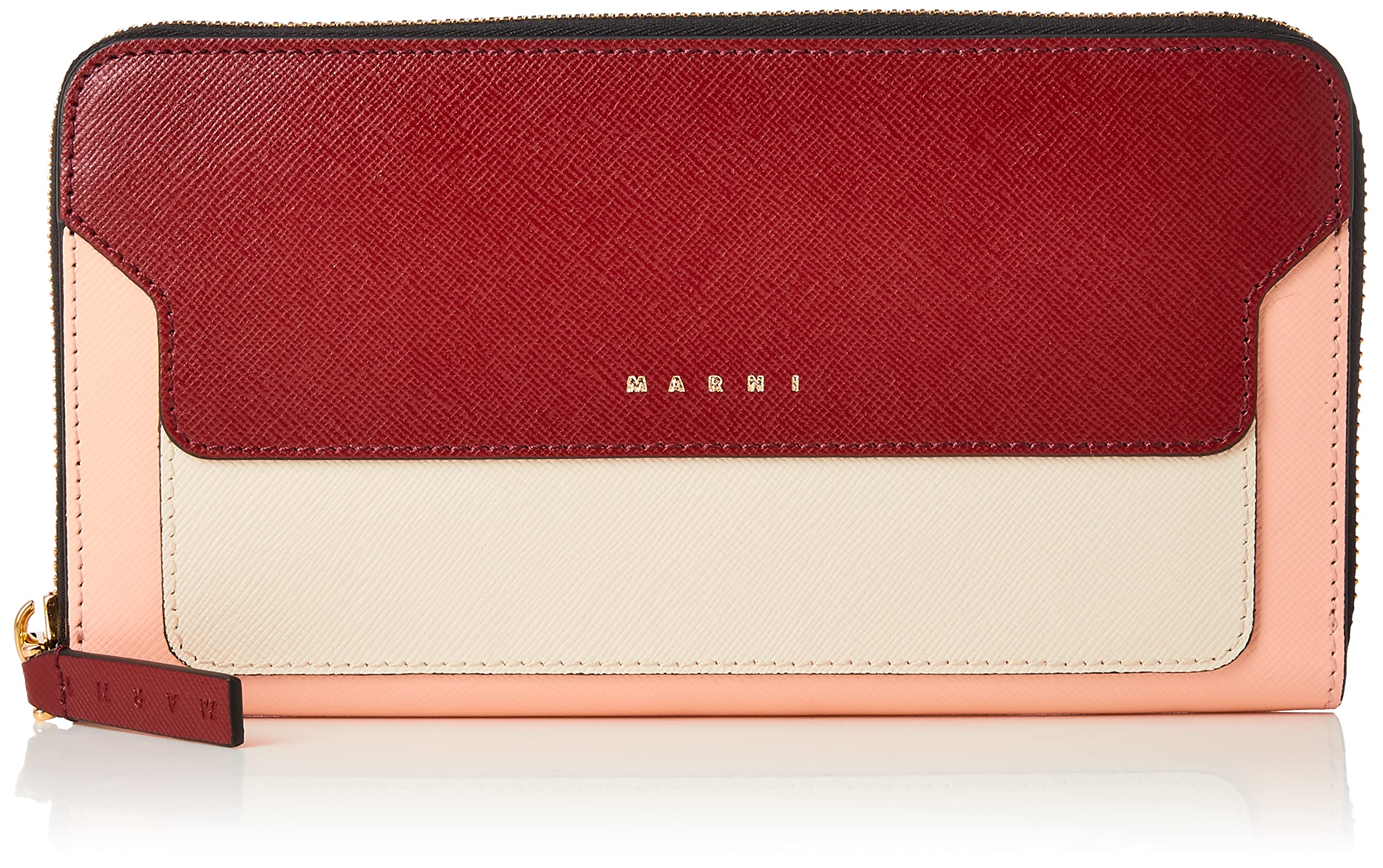 

Long Wallet PFMOE11U09LV520 CHINA PEACH [Marni] Women s RED/SHELL/PALE [Item]