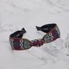 LALA Jacquard African Pearl Headband P-Purple