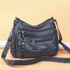 Multi-Layer Multi-Pocket Shoulder Bag Women's Crossbody Bag Mother Bag