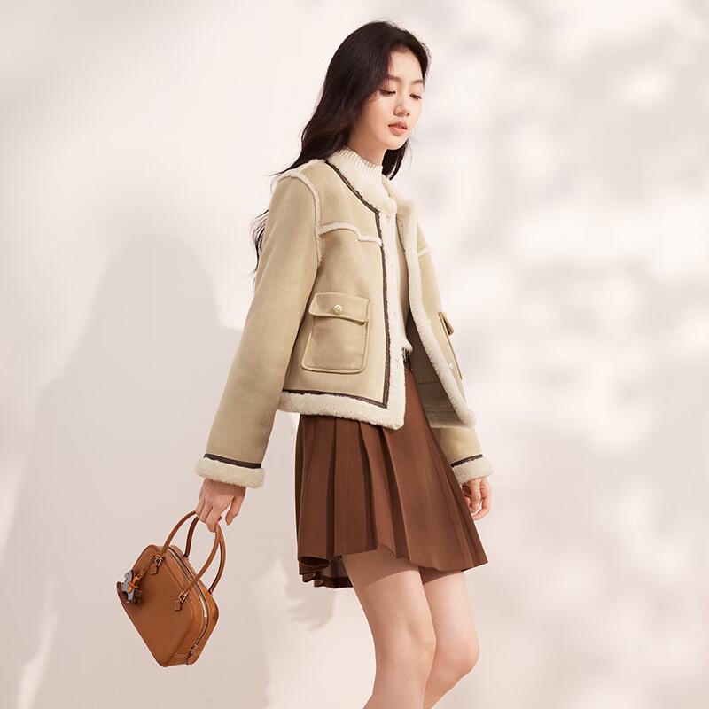 Xiangying Faux Fur Short Jacket XL