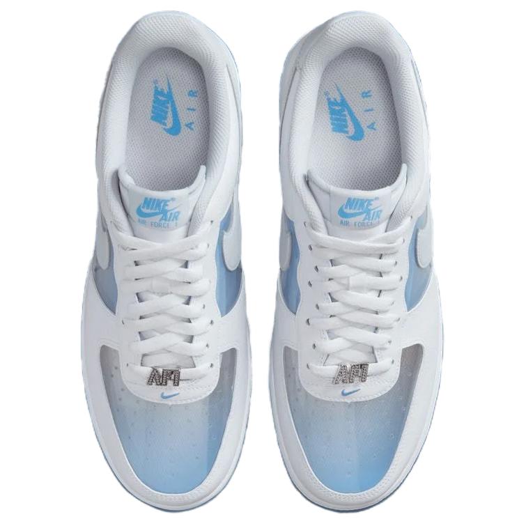 Nike Air Force 1 Low Invisible Woman 2.0 Men Sneakers White University-Blue Pure-Platinum IB5724-100