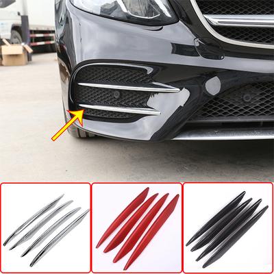 Pro Mercedes Benz třídy E AMG E43 E63 W213 2016- Autopříslušenství Přední mlhová světla Dekorační lišty Kryt