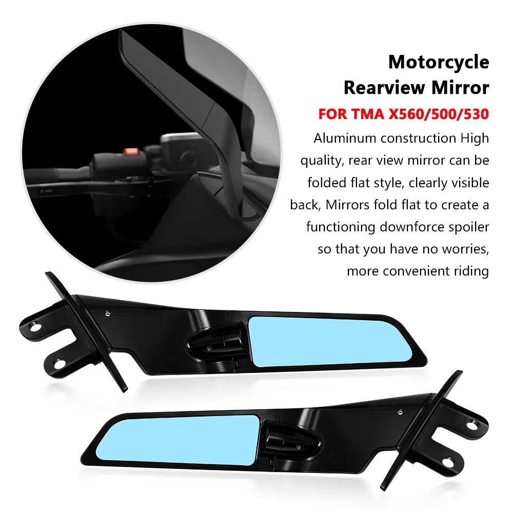 Stealth Wing Adjustable For Yamaha TMAX 530 2012-2019 T-MAX 500 2004-2012 T-MAX560 2020 Motor Accessories Sports Winglets Mirror