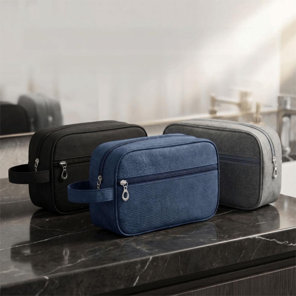 Large Capacity Portable Makeup Handbag Waterproof Toiletry Storage Pouch Bathroom Storage