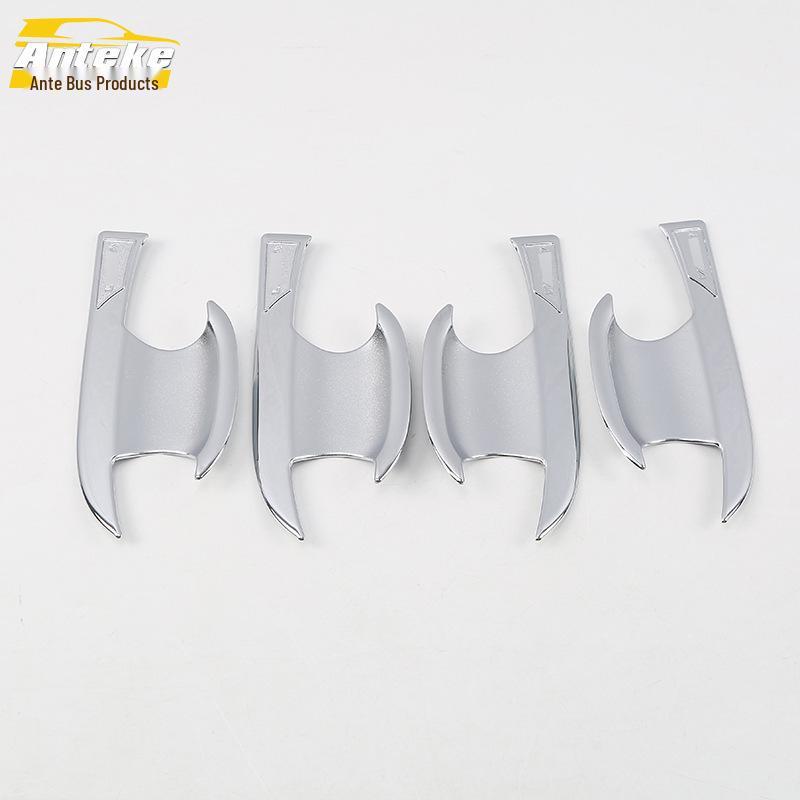 Door Bowl Bright Pieces & Protective Film Set for 18 Lavida Models - Scratch & Wear Resistant Decorative Stickers