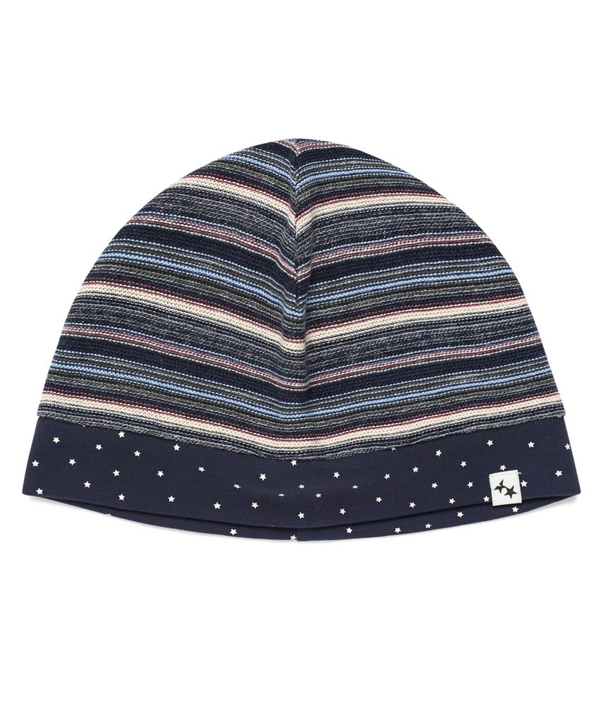 CAVISH Twin Star Striped Beanie Navy(Cv2Gsuab22A)