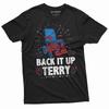Mens Funny 4th of July Shirt Back It Up Terry Popular Meme Video Wheelchair Tee