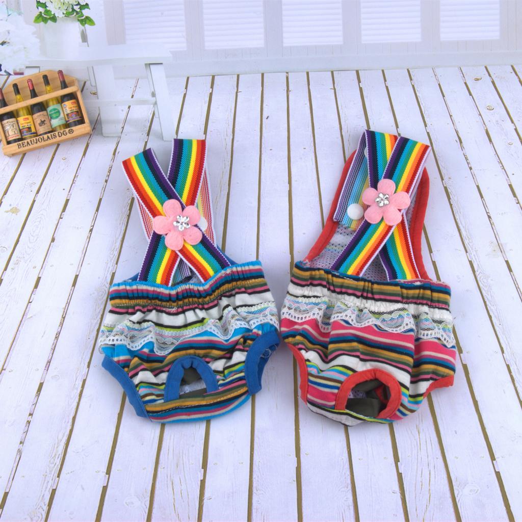 Dog Physiological Pants Anti-harassment Sanitary Pants Menstrual Pants New Straps Dog Physiological Pants Dog Clothes