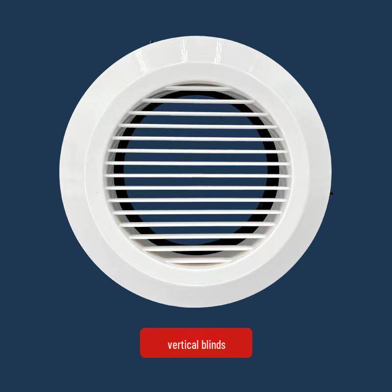 Silent Ceiling-Mounted Air Vent with Soundproof and Low Noise ABS Design