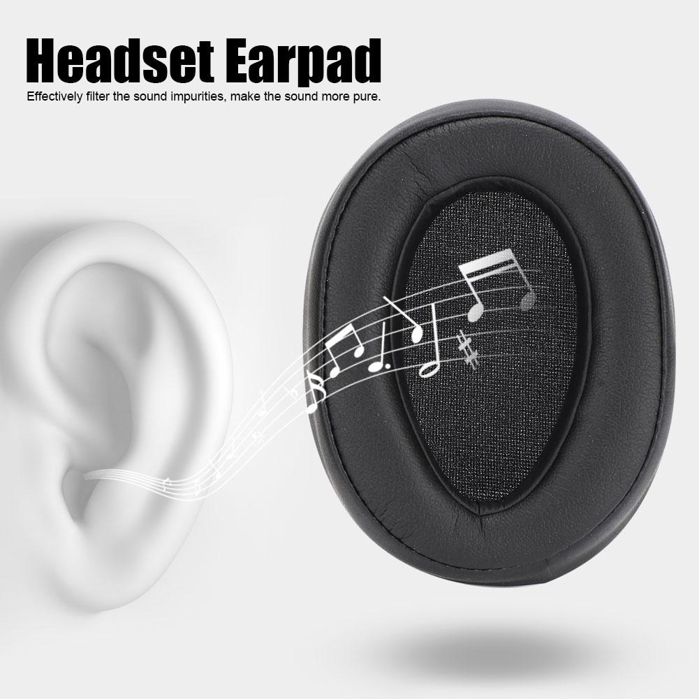 1 Pair Portable Protein Earphone Headset Replacement Earpads Accessory for   MDR-100AAP 100A