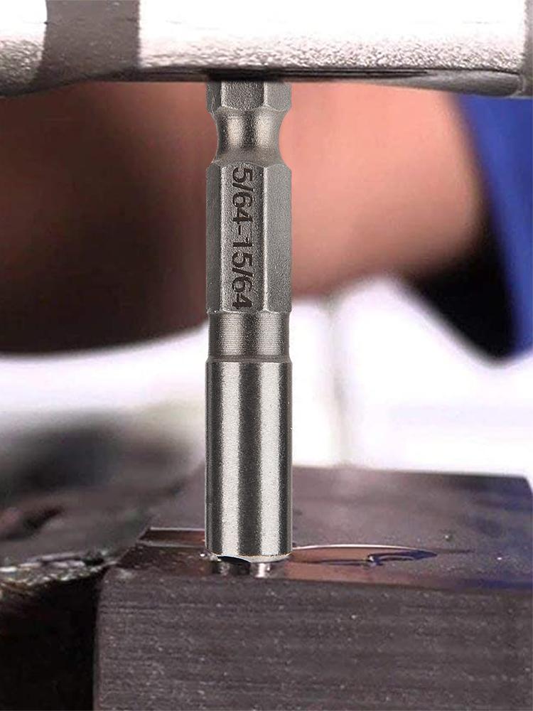 90 Degree Bevel Hole Chamfering Drill Bit Set Deburring Drill Bit Tool Set for Woodworking Use