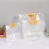 1Pc 1/1.5/2.5/5/10L Reusable Clear Drinking Bags Drinks Flasks Liquor Bag